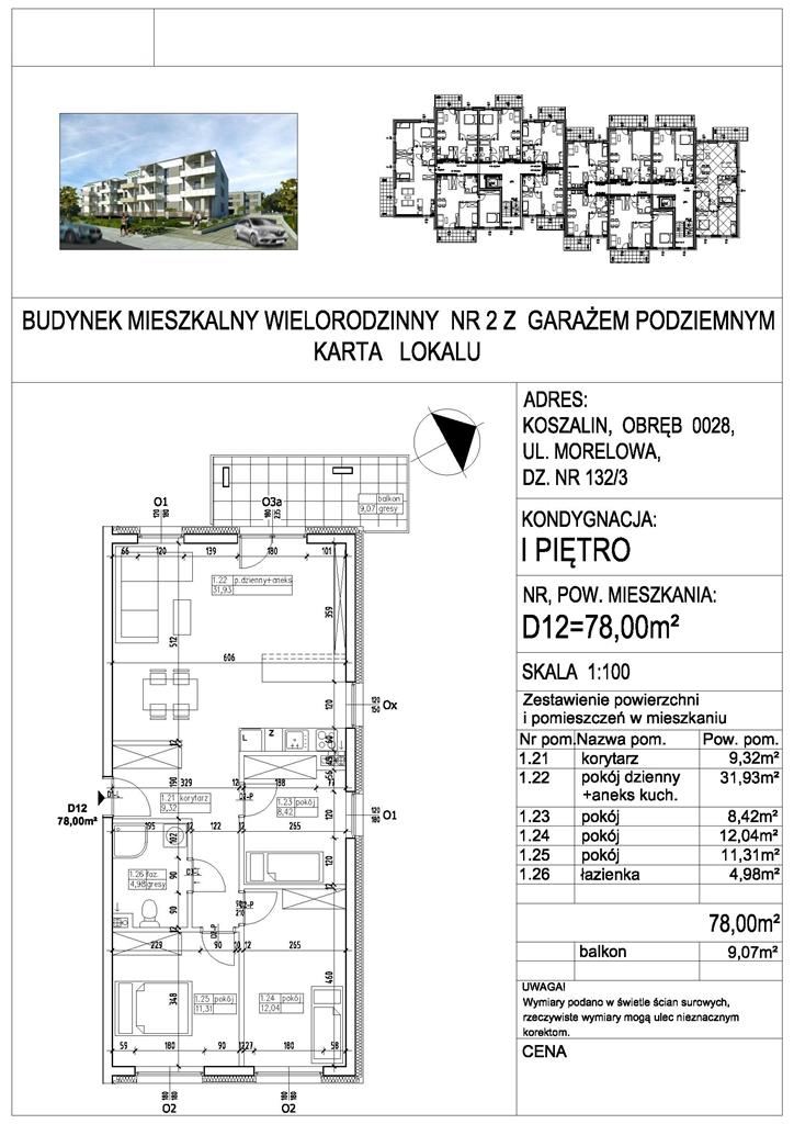 Nieruchomość na sprzedaż Koszalin 