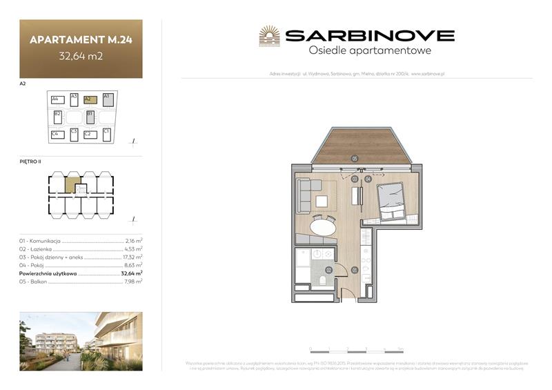Nieruchomość na sprzedaż Sarbinowo Sarbinove Osiedle Apartamentowe